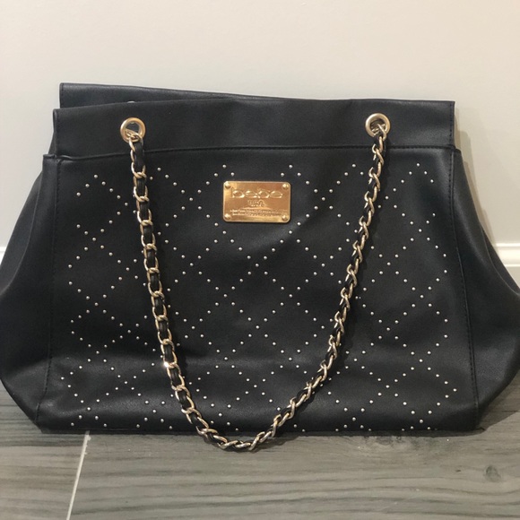 استخلاص محدود ساخر Bebe Bags Black Faux Leather And Gold Chain Slouch Bag Poshmark Trichyrasitravels Com